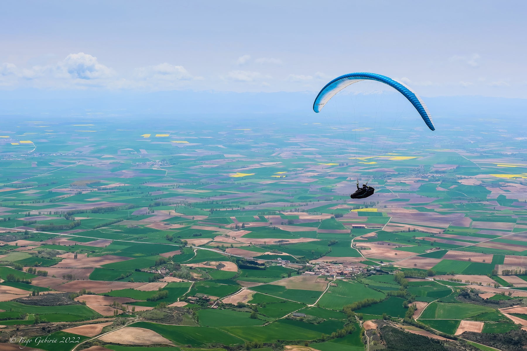 Comenzó el Campeonato Navarro de Parapente